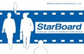 StarBoardTutorial · StarBoard Software 8.0 4 Chapter 1 4 page Chapter 1 Barra degli strumenti di StarBoard Software È possibile eseguire tutte le operazioni sullo StarBoard utilizzando