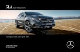 Sport Utilitiy Vehicle - Mercedes-Benz · Se la strada è un palcoscenico, la GLA ne è la grande protagonista. Con le sue proporzioni tipiche da SUV e il carismatico frontale, la