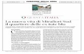 La nuova vita di Mirafiori Sud il quartiere delle ex …assifero.org/wp-content/uploads/2017/03/Corrieredella...2017/03/05  · dinosauri ovvero le grandi fabbriche senza operai sono