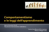 Centro&Camilliano&di&Formazione - Dr. Marco Vicentini · Rinforzo:"qualsiasi"stimoloche" aumenti la"probabilità" che"venga"emesso"uno"stimolo"che"precede"il"rinforzo" stesso. 1.""Rinforzo"positivo