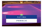 GUIDA Fari LED - Pool'sdella piscina inserendo un profilo flessibile di LED luminosi all’interno del canale di sfioro. Con pochi e semplici passaggi è possibile posizionare la striscia