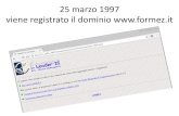 25 marzo 1997 viene registrato il dominio  · Banche dati Scelta barca dati Ricerca per parola chiave: Eurolabio Archivio Eurolaö-o Per registrarsi Guide utili Scelta Guida utile