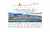 INDIA - LADAKH · 2019-03-25 · INDIA - LADAKH Trekking da Rumtse al lago Tsomoriri Il più bel trekking del Ladakh tra monasteri tibetani, yak, ibex e asini selvatici e viste spettacolari