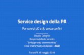 Service design della PAforges.forumpa.it/assets/Speeches/27848/co_06_celeghin.pdf(human centered design). La versione ultima delle Linee guida è la 2019.1 con delle importanti novità: