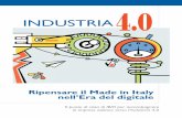 INDUSTRIA · 2017-06-21 · 3 Che cos’è l’Industria 4.0? 4 6 Sommario Piano Industria 4.0: adesso è 8 il momento giusto per innovare Perché l’Industria 4.0 è necessaria