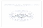 UNIVERSITÀ DEGLI STUDI DI NAPOLI PARTHENOPEassicurazionequalita.uniparthenope.it/aqp/Schede SUA 2018... · 2019-02-19 · comunicato al Consiglio (verbale del 10/05/18) l'intenzione