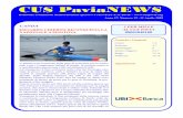 CUS PaviaNEWS · PDF file 2018-04-11 · CUS PaviaNEWS Bollettino settimanale di informazione sportiva a cura del C.U.S. Pavia – Cronache e Commenti Canoa 1-2 Scherma 3-7 Canottaggio