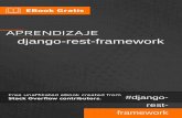 django-rest-framework - RIP Tutorial › Download › django-rest-framework-es.pdfDjango REST Framework proporciona un mecanismo de autenticación básico basado en token que debe