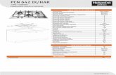 PCN 642 IX/HAR - Whirlpool EMEA · 2020-04-28 · CARATTERISTICHE PRINCIPALI Linea prodotto Piano cottura Tipologia costruttiva del prodotto Da incasso Tipo di controllo Meccanico