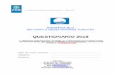 QUESTIONARIO 2018 - Bandiera Blu › public › questionario › 2018 › ... · 2017-11-28 · QUESTIONARIO 2018 IL PRESENTE QUESTIONARIO, ASSIEME ALLA OPPORTUNA DOCUMENTAZIONE,
