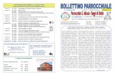 2- Bollettino 15 gennaio 2018 - Parrocchia "Taggì di Sotto" · 2019-01-07 · L’ANGOLO ECONOMICO RATA MENSILE MUTUO-€ 2.661 Offerte in chiesa (dal 31/12) euro 1193,50 Candele