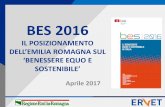 Presentazione standard di PowerPoint - Ervet · 2 BES 2016: INDICATORI E DOMINI TEMATICI Il Rapporto sul Benessere equo e sostenibile, elaborato da ISTAT, è giunto alla quarta edizione.