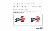 Rio-Eco N / Rio-Eco Therm N - stelo · 2018-09-24 · Stampa Istruzioni di funzionamento e montaggio Rio-Eco N / Rio-Eco Therm N Istruzioni di funzionamento originali Tutti i diritti