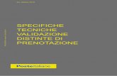 SPECIFICHE TECNICHE - Poste Italiane · 1 specifiche tecniche validazione distinte di prs.alser.sta.8 - versione 01 - data 19/09/2019 prenotazione ed. ottobre 2019