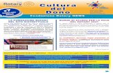 Cultura del - Rotary 2060...Cultura del Dono Fondazione Rotary NEWS Distretto 2060 A.R. 2019-2020 Governatore Massimo Ballotta COMUNICAZIONI DALLA COMMISSIONE DISTRETTUALE FONDAZIONE