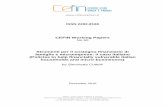 CEFIN Working Papers - 18592 del 26 giugno 2013 e successivamente modificato con Delibera n. 19520.