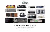 LISTINO PREZZI - AudionNataliaudionatali.com/download/listini/LISTINO NATALI 2015 NEW.pdfLISTINO PREZZI MARZO 2020 Via Alessandro Volta 14 • 51016 Montecatini Terme - Italy • Tel.