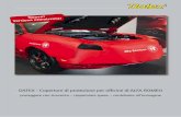 DATEX - Coperture di protezione per ofﬁcine di … Romeo_04_2018_it...Listino dei modelli - ALFA ROMEO copri parafanghi copertura frontale copertura dei sottoporta d'entrata e posteriore