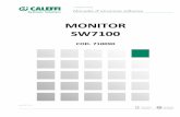 MONITOR SW7100 - Caleffi...A questo punto è possibile inserire la chiavetta USB WSL868 nella porta USB : Rev. 05/11 Manuale Monitor SW7100 Pag. 13 / 95 3 Manuale d’utilizzo 3.1