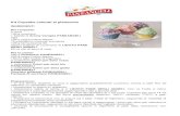 Kit Cupcake colorati al pistacchio€¦ · Kit Cupcake colorati al pistacchio INGREDIENTI Per l’impasto: 2 uova 100 g zucchero 1 fialetta di Aroma Vaniglia PANEANGELI sale 125 g