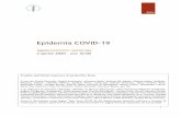 Epidemia COVID-19 · 2020-04-03 · Prodotto dall’Istituto Superiore di Sanità, Roma 2 Epidemia COVID-19 Aggiornamento nazionale 02 aprile 2020 – ore 16:00 Nota di lettura: Questo