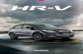 IL NUOVO HR-V - Honda · 2020-01-15 · viaggio speciale. *Per maggiori informazioni relative alle versioni su cui sono disponibili queste ed altre caratteristiche, consulta le pagine