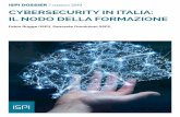 FEBBRAIO CYBERSECURITY IN ITALIA: IL NODO DELLA … · scatenante che ha permesso la propagazione dell’attacco ... dipartimento di Security policy della Microsoft, Scott Char-ney,