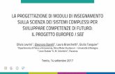 LA PROGETTAZIONE DI MODULI DI INSEGNAMENTO SULLA … · 2Liceo Statale "G. M. Colombini", Piacenza. The I SEEProject -Inclusive STEM Education to Enhance the capacity to aspire and