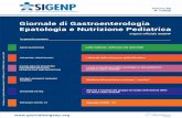 Giornale di Gastroenterologia Epatologia e Nutrizione ... · Children: A Position Paper by the Hepatology Committee of the European Society for Paediatric Gastroenterology, Hepatology