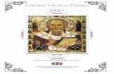 Calendario Ortodosso Patristico 2020 · 2020-01-03 · La necessita di un calendario ortodosso giuliano, tradotto ed elaborato nella lingua italiana e stata la nostra premura che