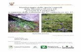 Monitoraggio delle specie vegetali della Direttiva …...Monitoraggio delle specie vegetali della Direttiva 92/43/CEE presenti in Lombardia, a supporto della redazione del IV rapporto