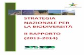 STRATEGIA NAZIONALE PER LA BIODIVERSITÀ II ......3 A Introduzione Nellambito delle attività per la valutazione e il monitoraggio dellattuazione della Strategia Nazionale per la Biodiversità