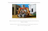 Giorgio De Chirico, Il pensatore - olio su tela 1973 · Giorgio De Chirico, Il pensatore - olio su tela 1973 . 2 ANALISI DEL POSIZIONAMENTO ATTUALE DEL DIPARTIMENTO Il DISUM nasce