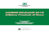 COMUNI RICICLONI 2013 Edizione Provincia di Roma · 2020-03-25 · Comuni Ricicloni 2012 ha monitorato e premiato le sempre più numerose realtà che negli anni hanno imparato a gestire,