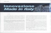Digital Magics | The Italian Business Incubator - PRIMO PIANO … · 2016-07-12 · PRIMO PIANO Innovazione r ^ DI G.T. CON L'OBIETTIVO di costruire il più importante hub dell'innovazione