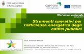 13 luglio 2017 Strumenti operativi per - Interreg Europe · 2017-07-19 · 2. Detrazioni fiscali per la riqualificazione energetica ed il recupero edile del patrimonio edilizio esistente