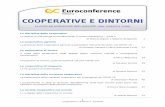 La disciplina delle cooperative Le cooperative La disciplina delle cooperative 3 Cooperative e dintorni