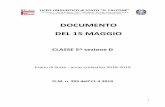 DOCUMENTO DEL 15 MAGGIO - liceofalconebg.edu.it · 2019-05-20 · 1 LIEO LINGUISTIO di STATO “G. FALONE” Via Dunant, 1 – 24128 Bergamo – Tel. n. 035-400577- Sito web: Codice