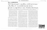 Il bisturi sulla rïfo della Costituzione per capire se ... · Vittorio Emanuele orlando apre la seduta inaugurale dell'Assemblea costituente . È il 25 giugno 1946. Created Date: