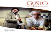 Gusto Mediterraneo Homepage - Gusto Mediterraneo · stile del ristorante, nato da appena due anni, coordinato dal giovane Gianni Lotti, che ha conquistato la mondanità napolctana