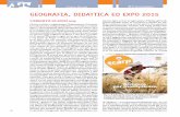 AIIG - Associazione Italiana Insegnanti di Geografia ......ti in un documento di grande rilievo: la “Carta di Milano” , in cui si affrontano anche altre questioni delicatissi-me
