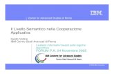 Il Livello Semantico nella Cooperazione Applicativaarchive.forumpa.it/convegni/websemantico/documenti/vetere.pdf · nel 2010 Modelli di dati gerarchici Metadati rigidi Applicazioni