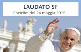 Presentazione standard di PowerPointgiovani.chiesadirieti.it/.../26/2018/05/LAUDATO-SI-ENCICLICA-SLIDE.… · laudato si ’ enciclica del 24 ... quando si È capaci di dare spazio