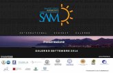 S A L E R N O S E T T E M B R E 2 0 1 4Presentazione S A L E R N O S E T T E M B R E 2 0 1 4 PRESENTAZIONE Smart Expo Ambiente Mediterraneo 2014 11 e 12 Settembre 2014, a Salerno,