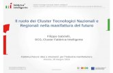 Il ruolo dei Cluster Tecnologici Nazionali e Regionali ...€¦ · Ambasciata Italiana, Washington (USA), 29-30 Novembre 2017 organizzato da: Cluster Tecnologico Nazionale Fabbrica