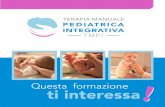 TERAPIA MANUALE Pediatrica · 2019-11-05 · La terapia manuale è neces-saria in diverse disfunzioni dell’infanzia come il torcicollo congenito e in diverse aree come l’ortopedia