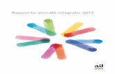 Rapporto annuale integrato 2017 - ti · 6 AIL SA Rapporto annuale integrato 2017 Per il terzo anno documentiamo, attraverso questo Rapporto, le nostre attività nell’ambito della