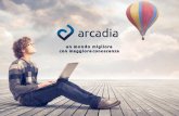 un mondo migliore con maggioreconoscenza...Corporate Presentation Arcadia Innovation Created Date 10/31/2018 2:33:39 PM ...
