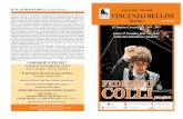 NOTE AL PROGRAMMA Associazione Musicale VINCENZO BELLINI... · dedicato alle Sonate di Scarlatti; "La delicatezza di Colli […] è miracolosa" ha fatto eco il Times in una recensione