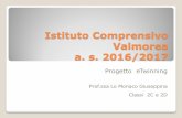 Istituto Comprensivo Valmorea a. s. 2016/2017 · 2019-12-03 · Progetto eTwinning Prof.ssa Lo Monaco Giuseppina ... d’exposer plus longtemps et plus souvent les enfants à la langue,